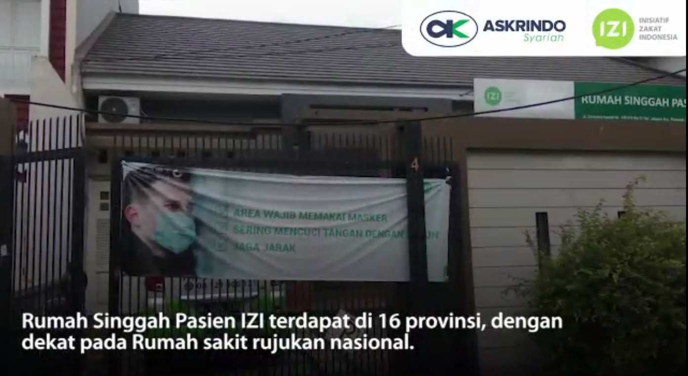 Askrindo Syariah Bekerja Sama Dengan IZI Membantu Kaum Dhuafa Pada Program Rumah Singgah Pasien