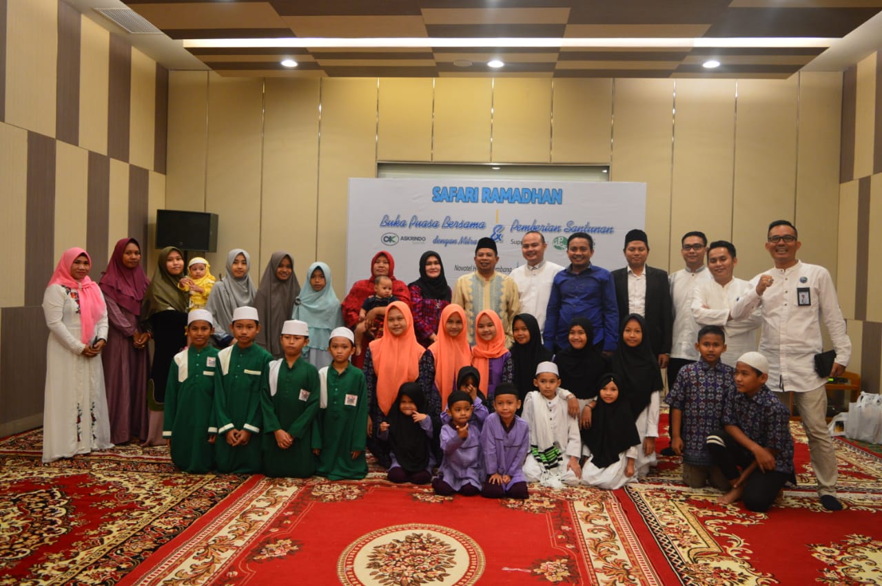 Askrindo Syariah : Safari Ramadhan Buka Puasa Bersama dengan Mitra dan Pemberian Santunan (Bagian 5) KC Palembang
