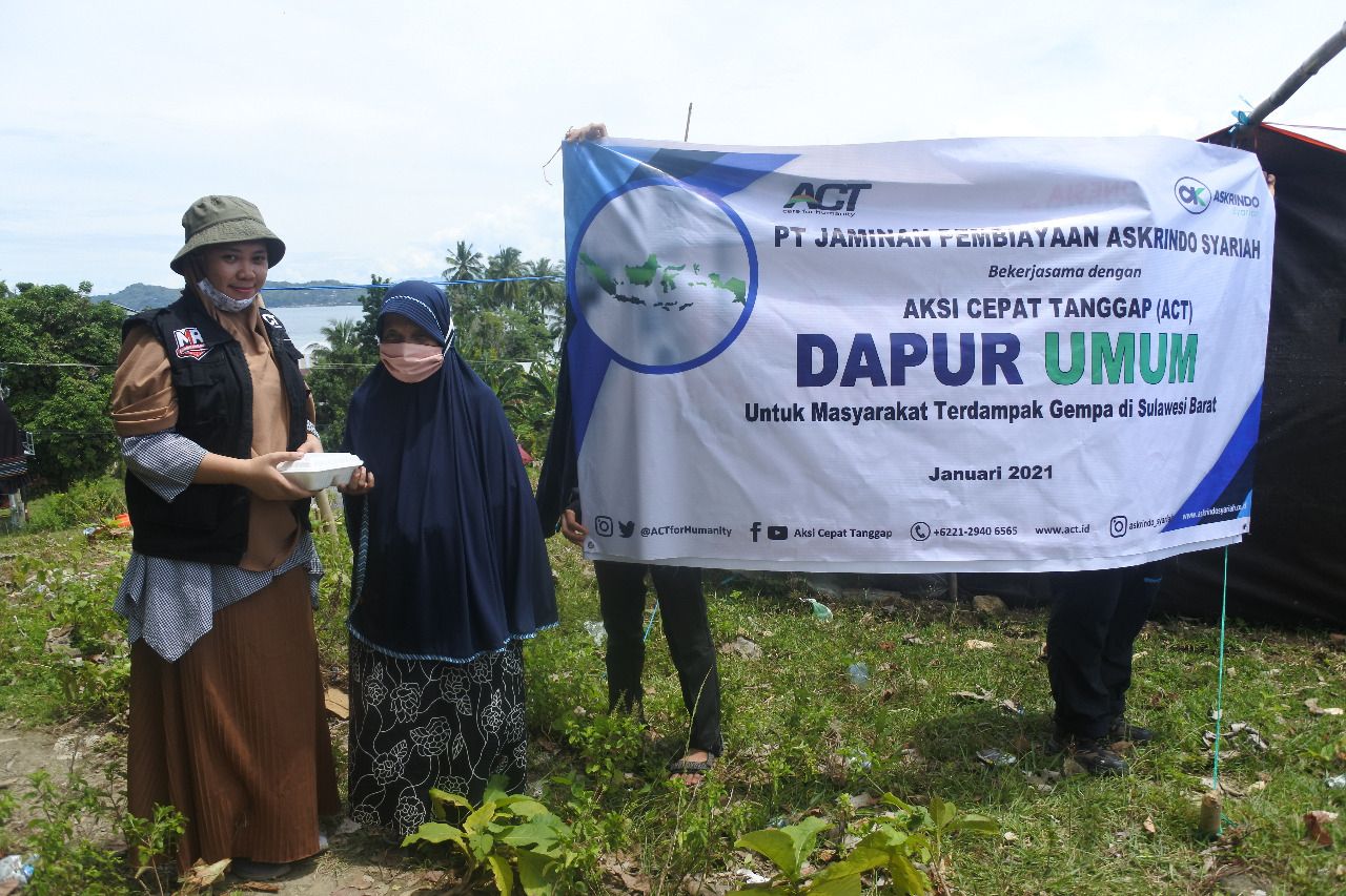 Askrindo Syariah Gandeng ACT Dalam Menyalurkan Bantuan Bencana Gempa Bumi di Sulawesi Barat