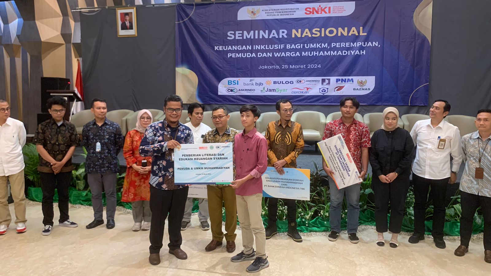 Askrindo Syariah Ikuti Seminar Nasional Keuangan Inklusif bagi UMKM Warga Muhammadiyah