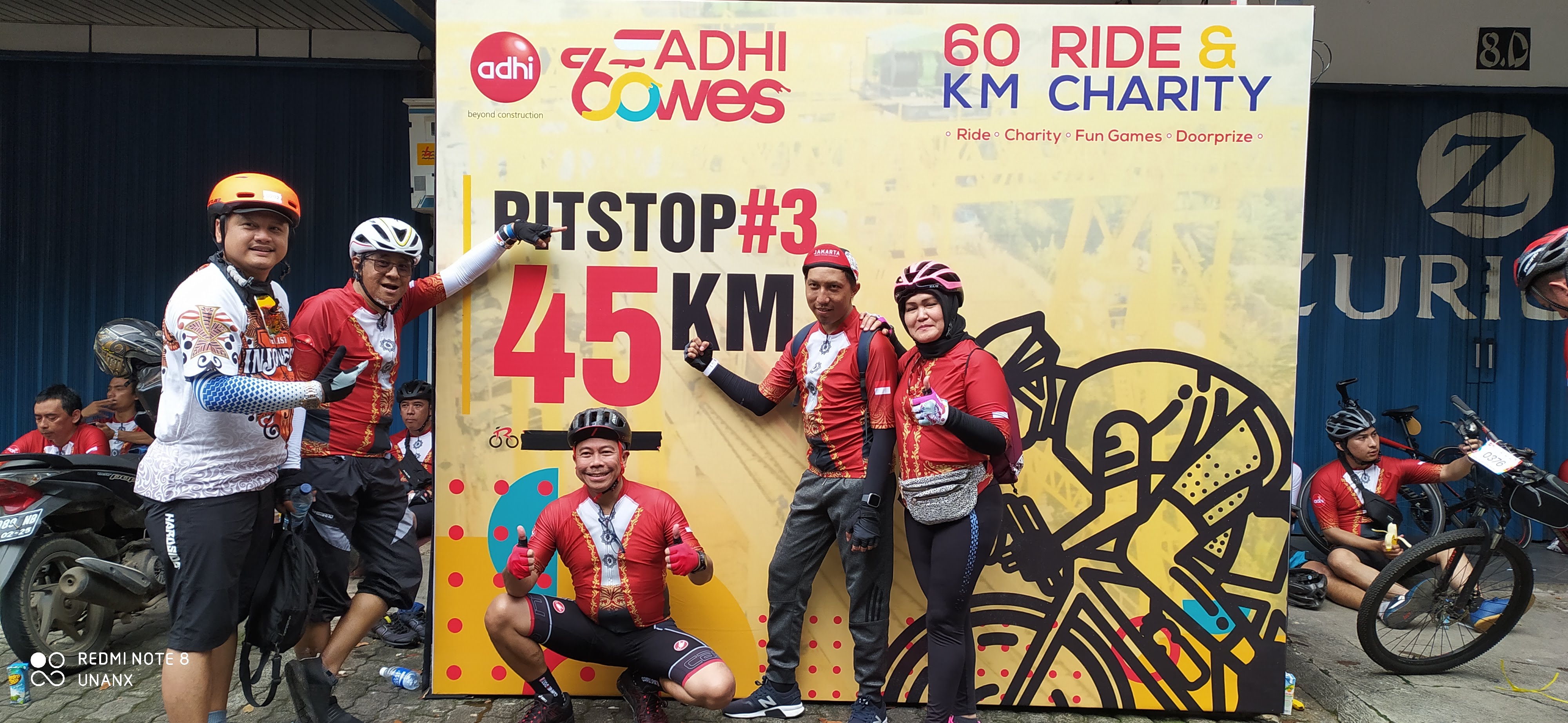 GASS mengikuti kegiatan 60 KM Ride and Charity