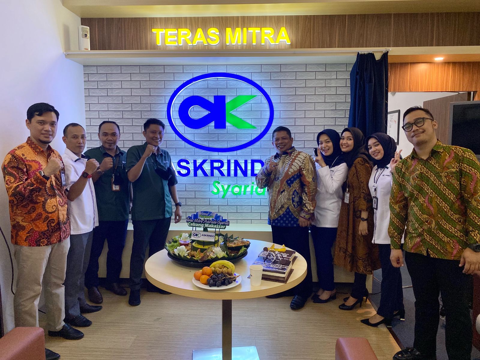 Askrindo Syariah Resmikan Teras Mitra di Kantor Cabang Makassar