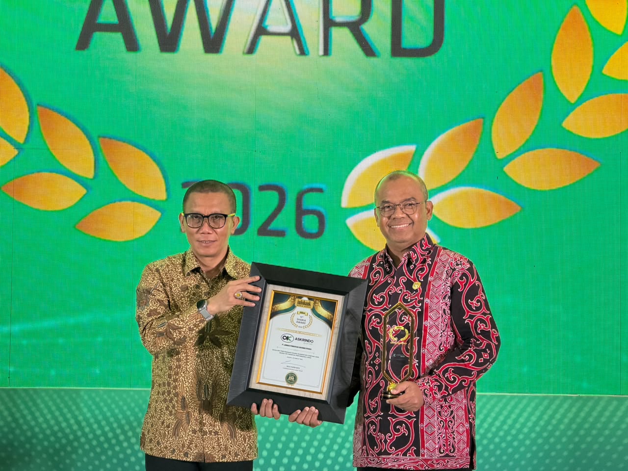 Askrindo Syariah Raih Dua Penghargaan dalam 15th Infobank Sharia Award 2026