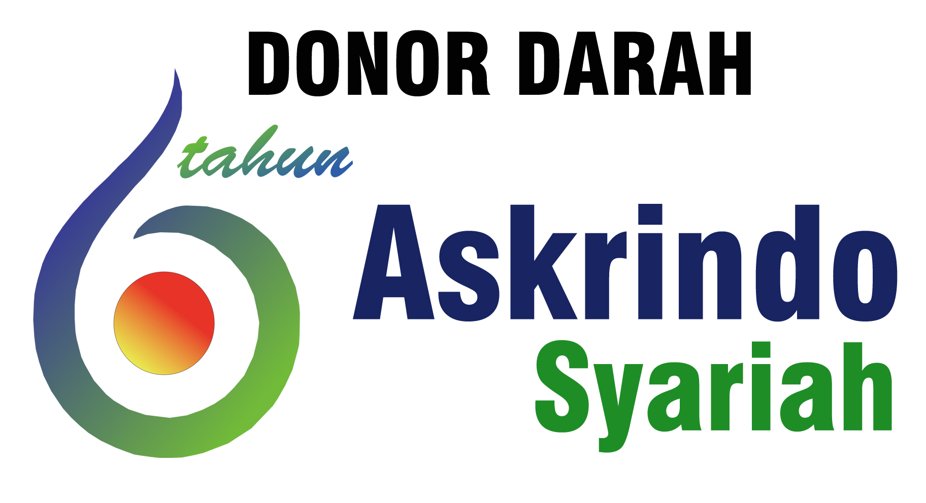 Donor Darah dalam rangka Milad ke-6 Askrindo Syariah 