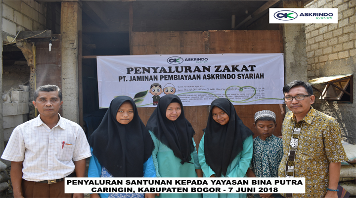 PEMBERIAN SANTUNAN ZAKAT KARYAWAN DAN PERUSAHAAN 