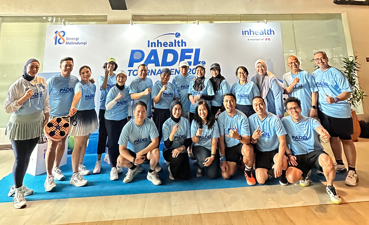 Askrindo Syariah ikuti Inhealth Padel Tournament 2026