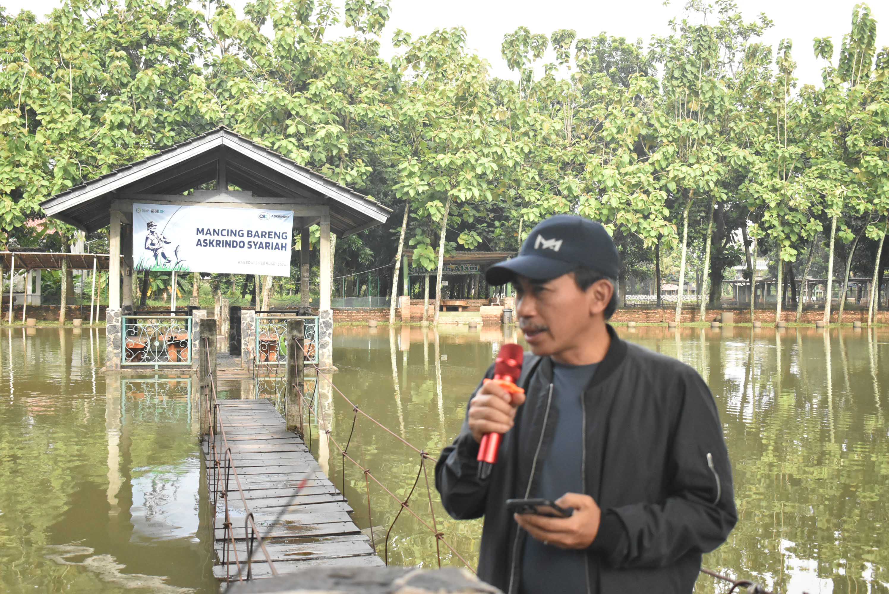 Askrindo Syariah Gelar Mancing Bareng di Depok