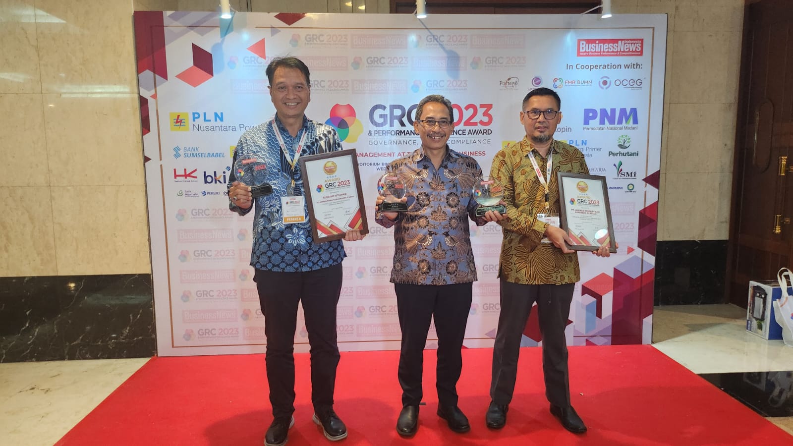 Askrindo Syariah Raih Penghargaan Pada Ajang GRC Award Tahun 2023