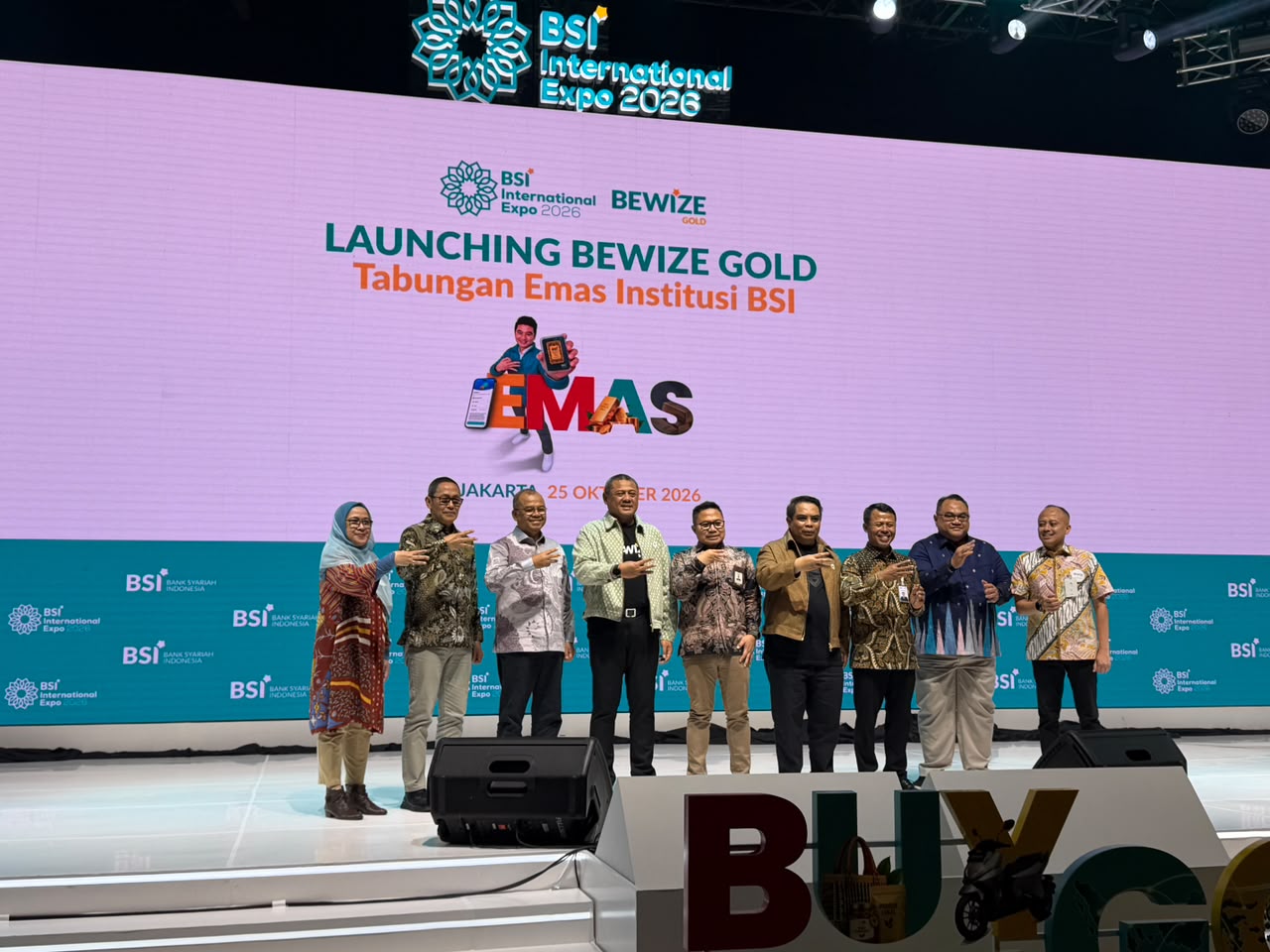 Askrindo Syariah Hadiri Peluncuran Bewize Gold pada BSI International Expo 2026