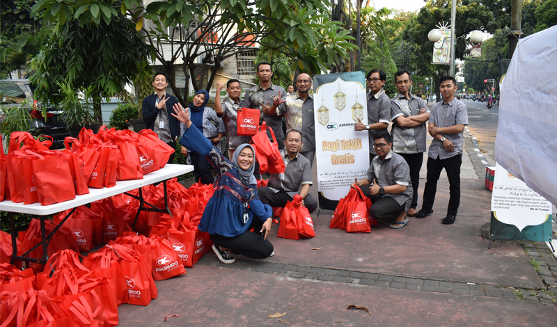 Askrindo Syariah : Pembagian Takjil Gratis Selama Bulan Ramadhan 1440 H / 2019 M