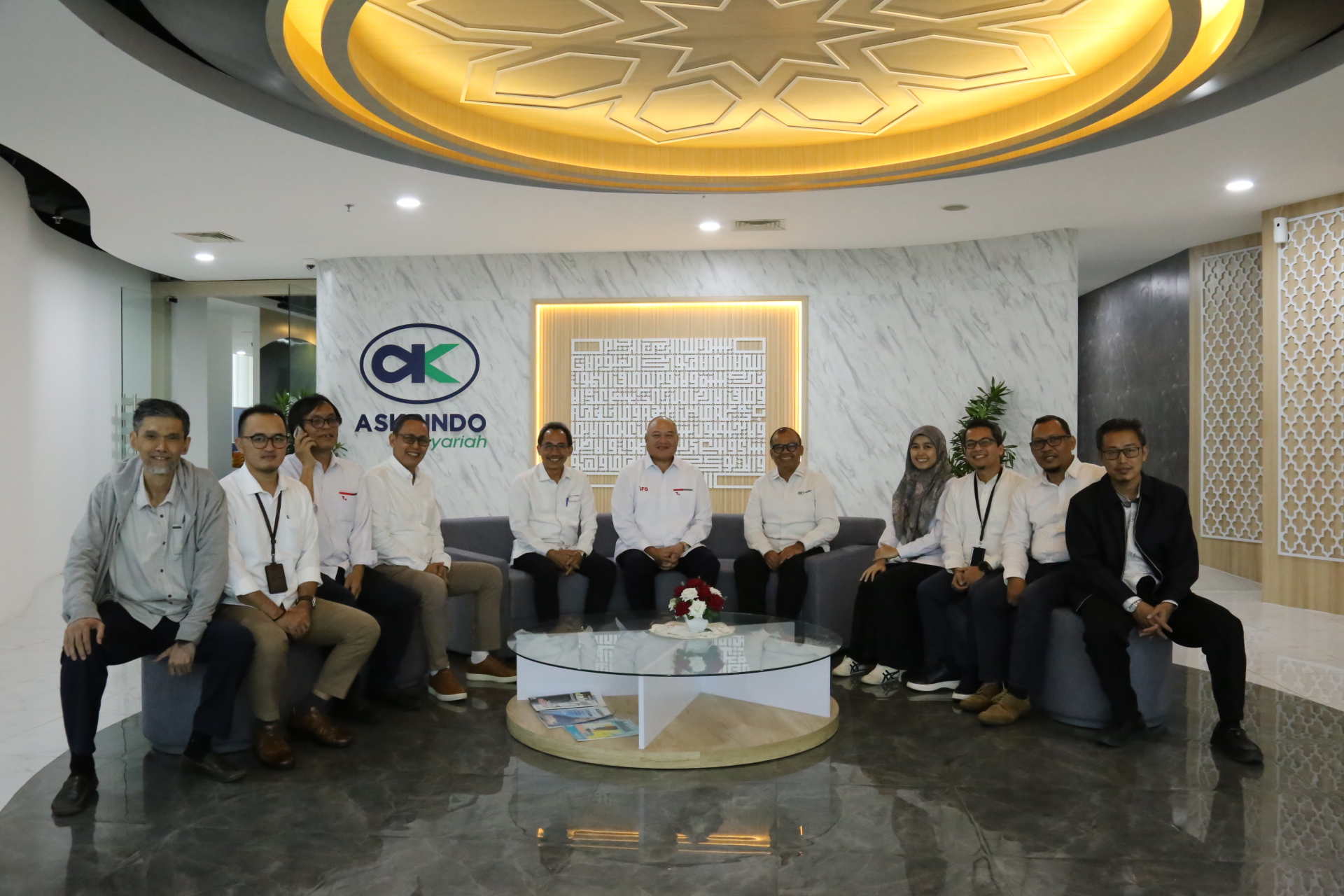 Kunjungan Direktur Teknik IFG ke Askrindo Syariah