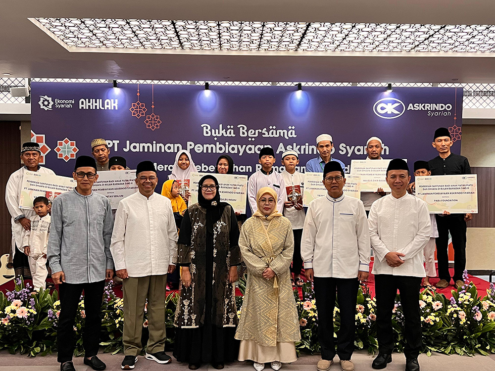 Askrindo Syariah Gelar Buka Bersama dan Santunan Ramadan 1445 H