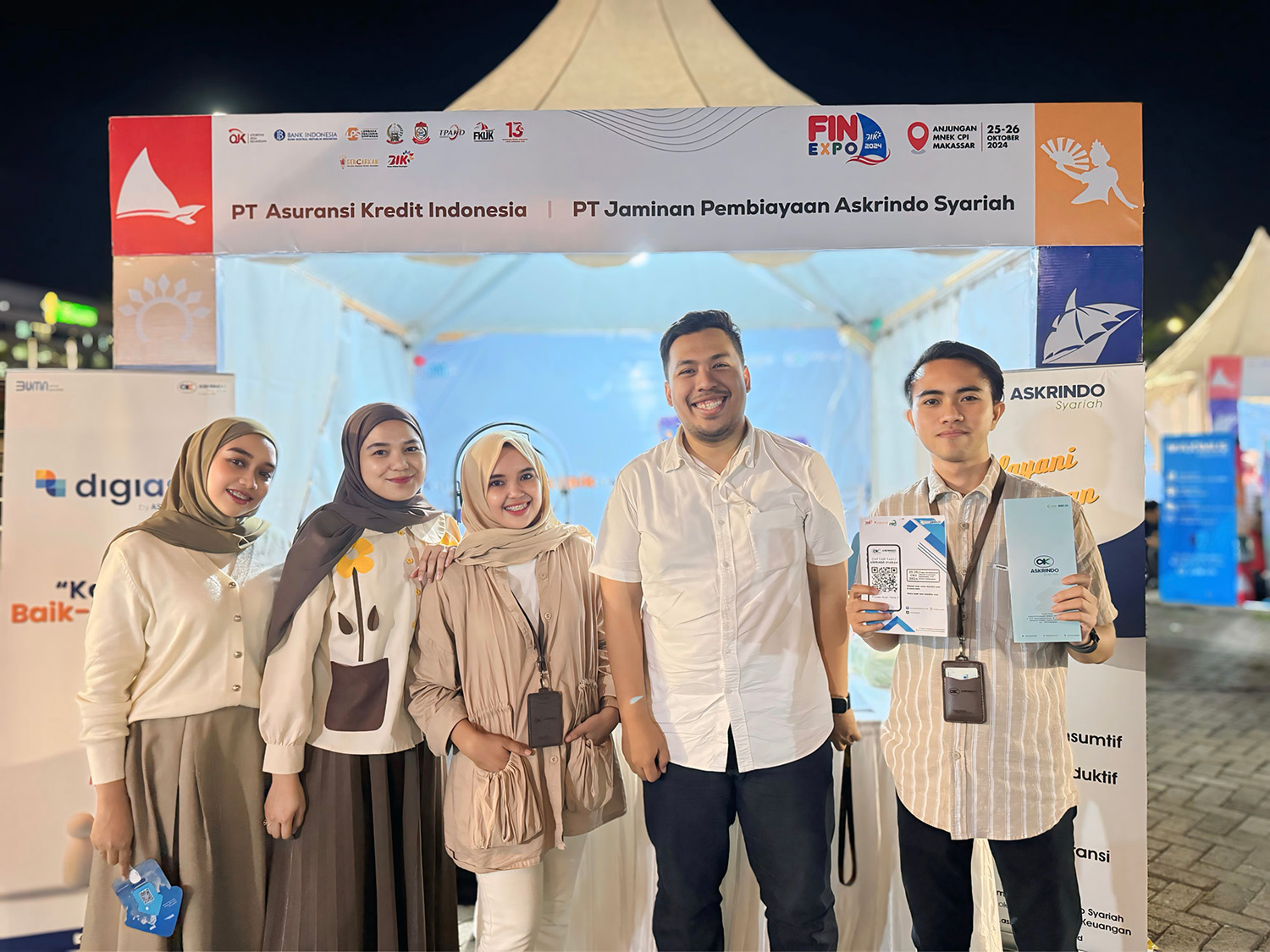 Askrindo Syariah Berpartisipasi dalam FIN Expo BIK 2024 di Makassar