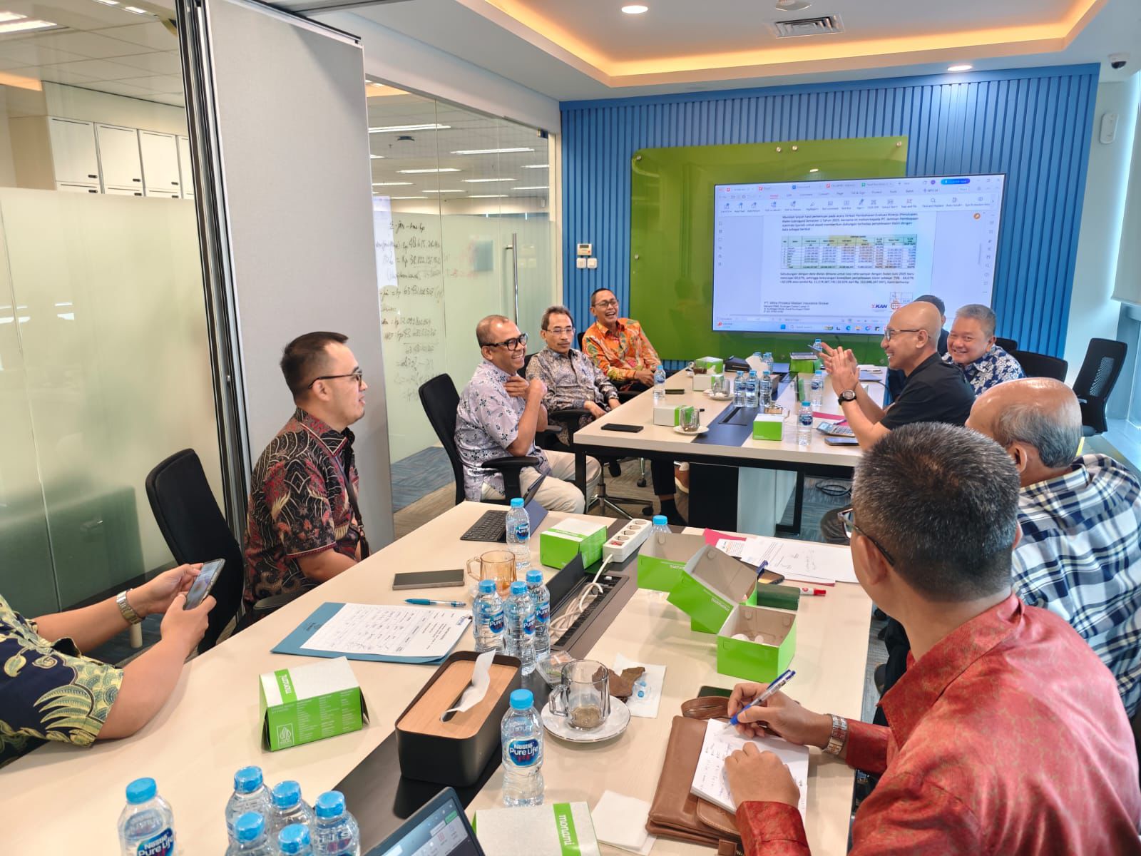 Silaturahmi Askrindo Syariah dengan Mitra Proteksi Madani