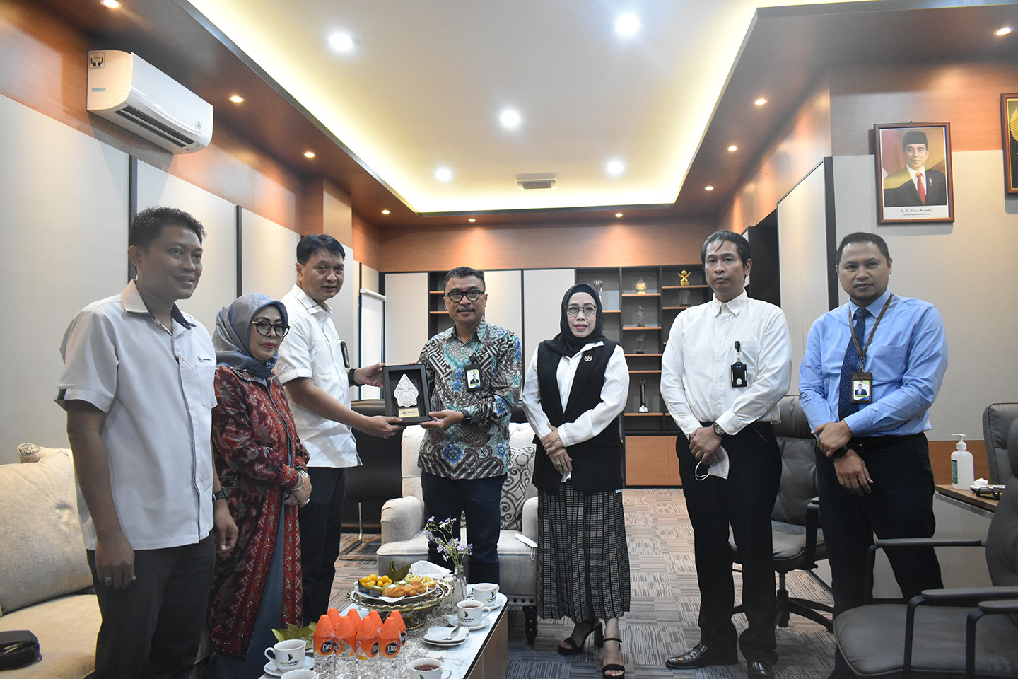 Kunjungan Kerja Komisaris Utama dan Direksi Askrindo Syariah di Makassar
