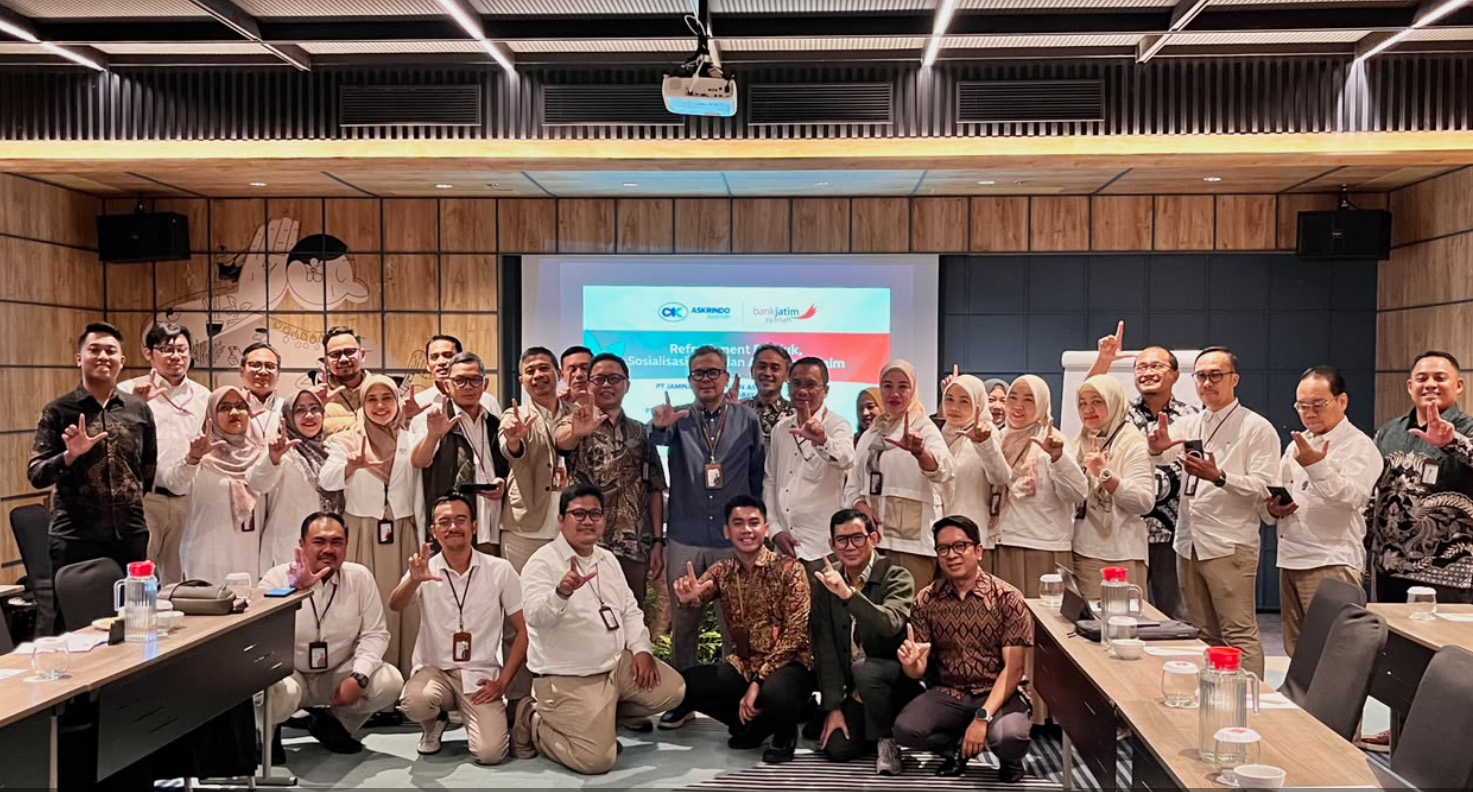 Askrindo Syariah Gelar Refreshment Produk Kafalah Bank Garansi Bersama Bank Jatim Syariah