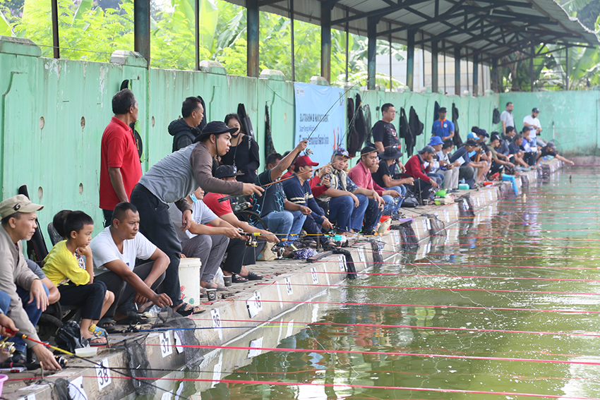 Askrindo Syariah Melaksanakan Kegiatan Mancing Bareng