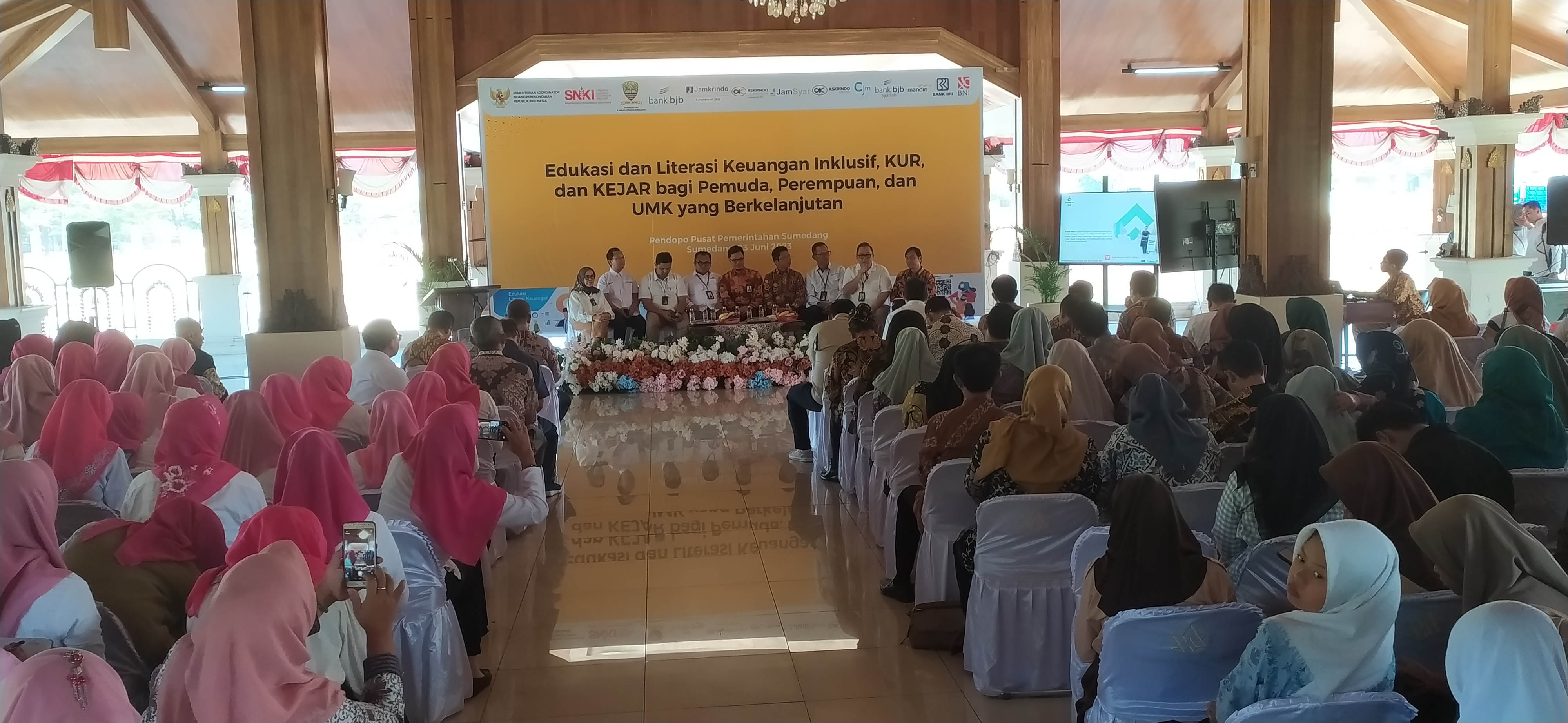 Askrindo Syariah Ikuti Edukasi dan Literasi Keuangan Inklusif di Sumedang