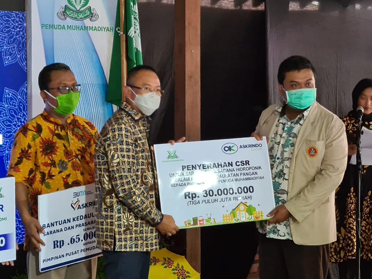 Askrindo Syariah Menyerahkan CSR Untuk Kedaulatan Pangan