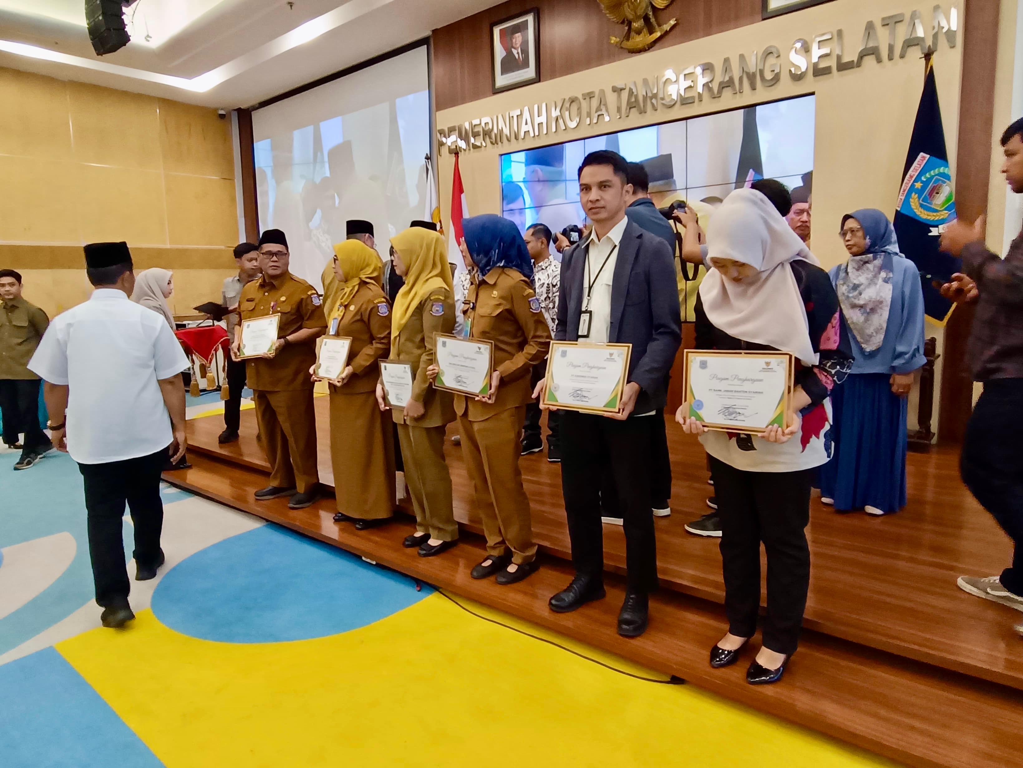 Askrindo Syariah Hadiri Halalbihalal Baznas Tangsel